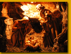Geburt Jesu in einer Höhle