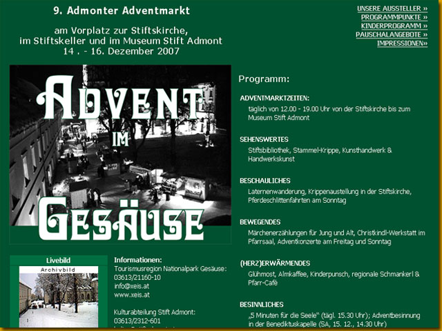 Admonter Adventmarkt
